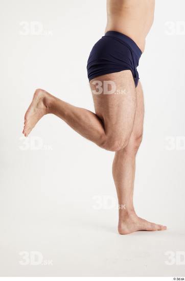 Man White Slim Male Studio Poses