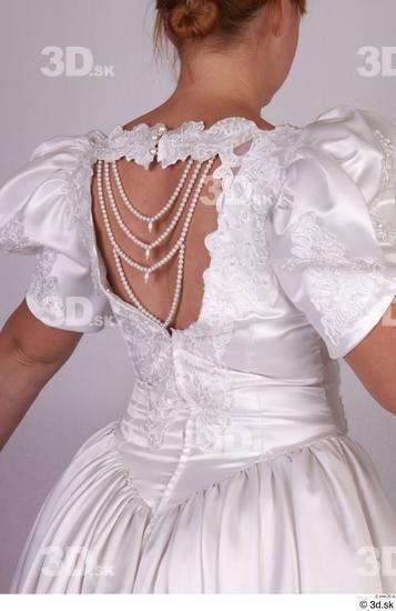 Upper Body Woman White Dress Costume photo references