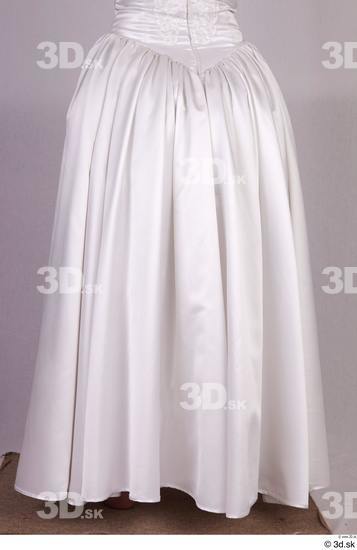 Woman White Dress Skirt Costume photo references