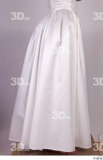 Woman White Dress Skirt Costume photo references