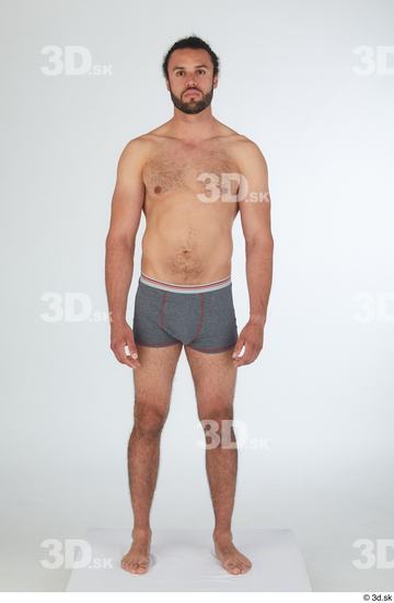 Man Black Slim Male Studio Poses