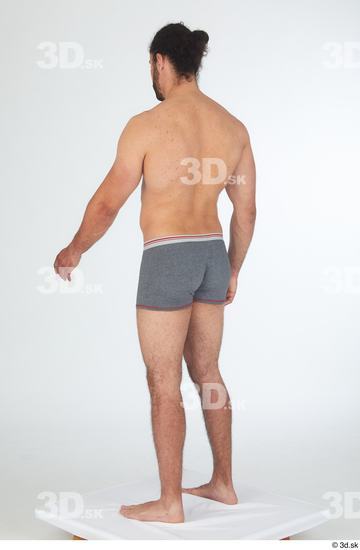 Man Black Slim Male Studio Poses