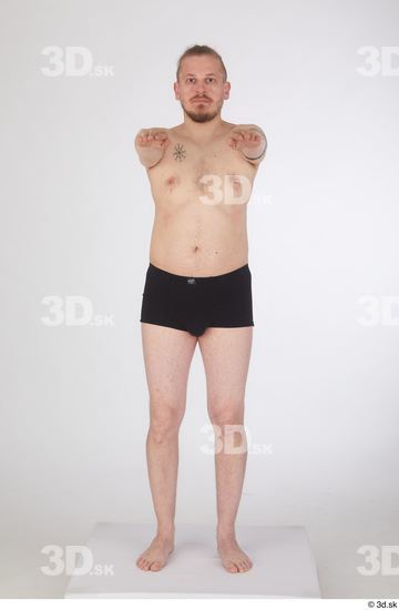 Man White Average Male Studio Poses