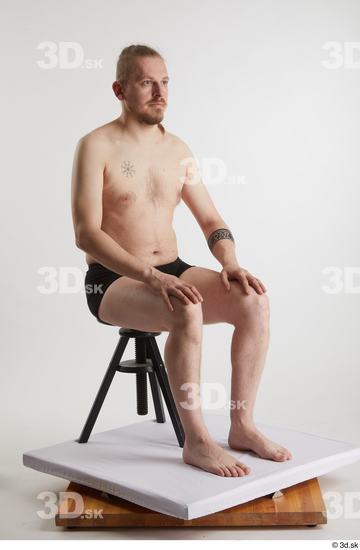 Man White Average Male Studio Poses