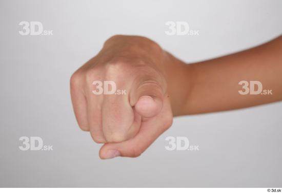 Arina Shy fingers index finger  jpg