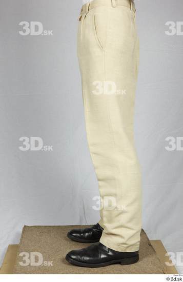 Man White Shoes Pants Costume photo references