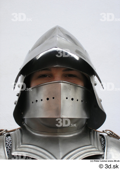 Head Woman White Army Historical Helmet Studio photo references