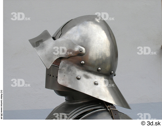 Head Woman White Army Historical Helmet Studio photo references