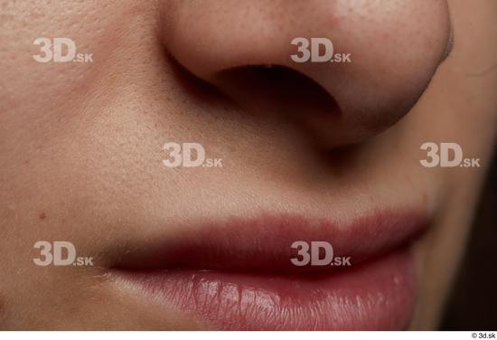 Face Mouth Nose Head Skin Woman Slim Studio photo references