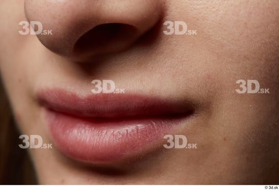 Face Mouth Nose Head Skin Woman Slim Studio photo references