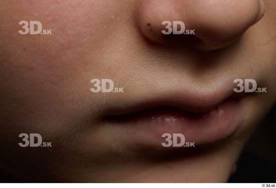 Face Mouth Nose Skin Woman Slim Studio photo references