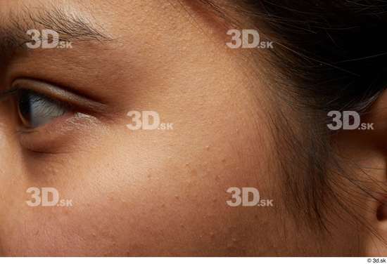 Face Cheek Skin Woman Asian Wrinkles Studio photo references