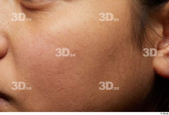 Face Cheek Skin Woman Asian Studio photo references