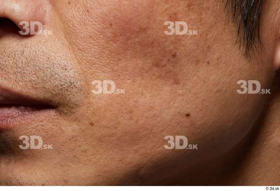 Face Mouth Cheek Skin Man Asian Studio photo references