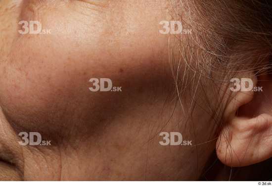 Face Cheek Ear Skin Woman Asian Wrinkles Studio photo references