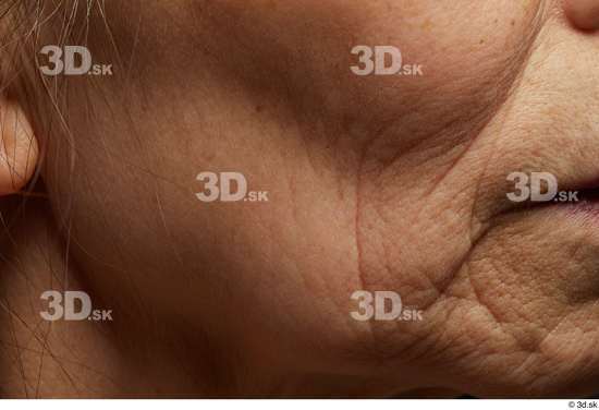Face Mouth Cheek Skin Woman Asian Wrinkles Studio photo references