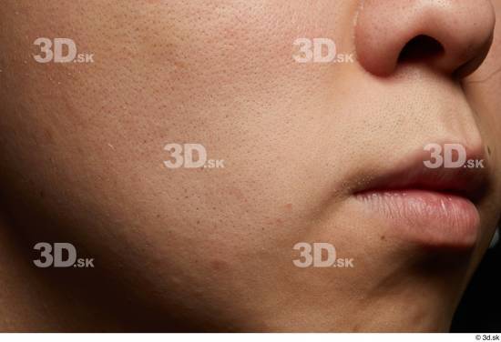 Face Mouth Nose Cheek Skin Man Asian Studio photo references