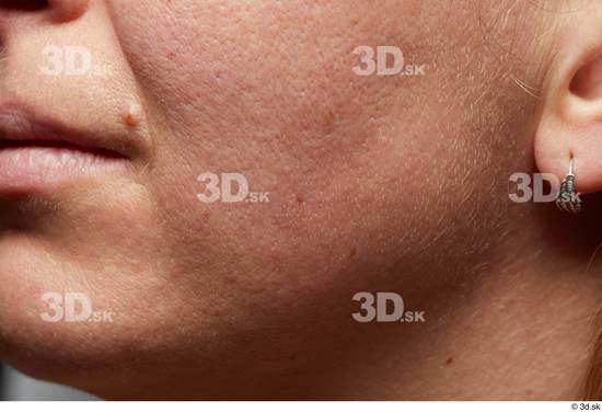 Face Mouth Cheek Skin Woman White Wrinkles Studio photo references