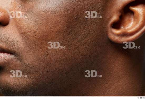 Face Mouth Cheek Ear Skin Man Black Studio photo references
