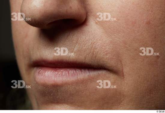 Face Mouth Nose Skin Woman White Wrinkles Studio photo references