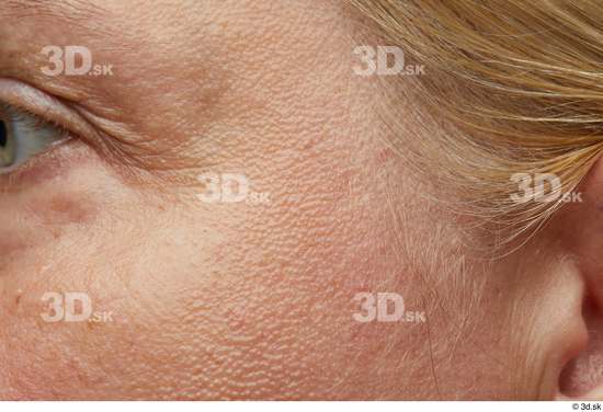 Face Cheek Hair Skin Woman White Wrinkles Studio photo references