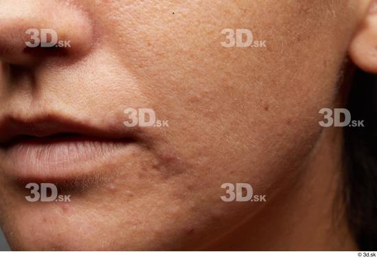 Face Mouth Cheek Skin Woman White Studio photo references