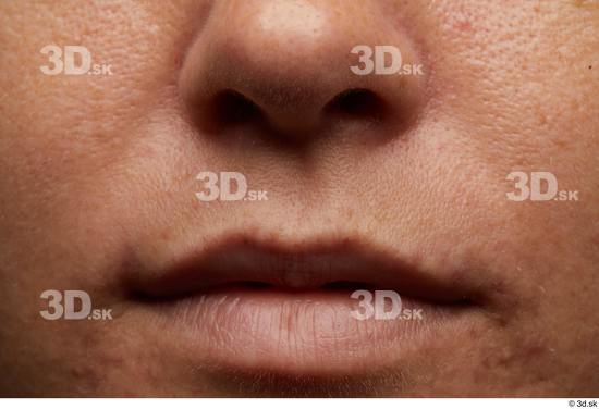 Face Mouth Nose Skin Woman White Studio photo references