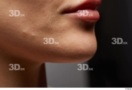 Face Mouth Cheek Skin Woman White Studio photo references