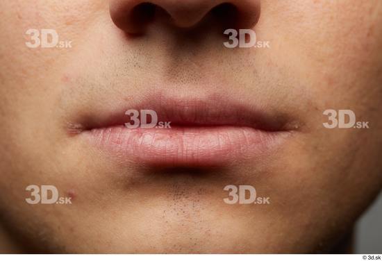 Face Mouth Skin Man Studio photo references