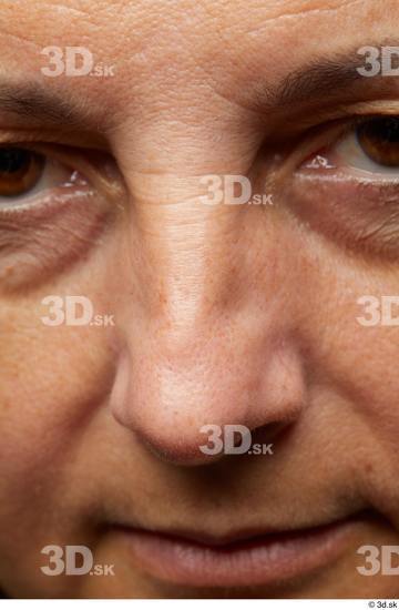 Nose Skin Woman White Chubby Wrinkles Studio photo references