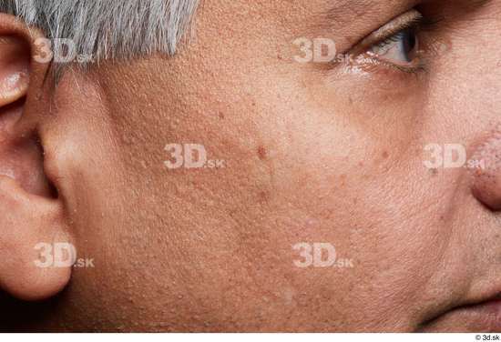 Face Man Chubby Face Skin Textures Indian