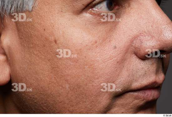 Face Man Chubby Face Skin Textures Indian