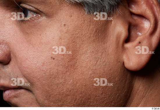 Face Man Chubby Face Skin Textures Indian