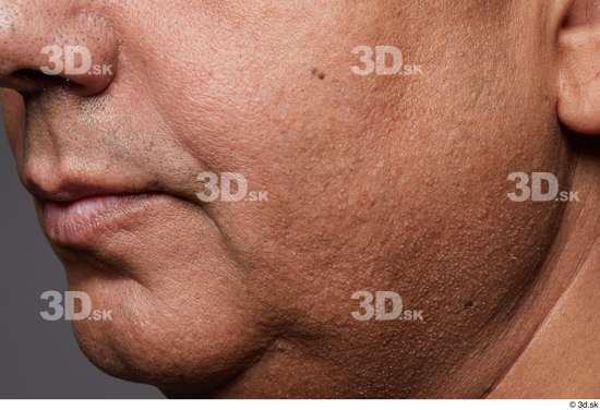 Face Man Chubby Face Skin Textures Indian