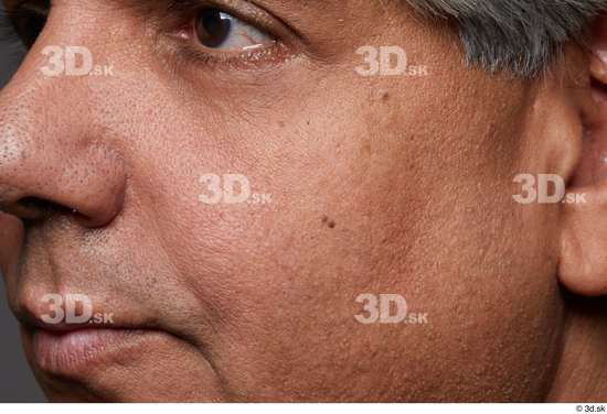 Face Man Chubby Face Skin Textures Indian