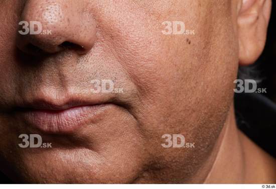 Face Man Chubby Face Skin Textures Indian