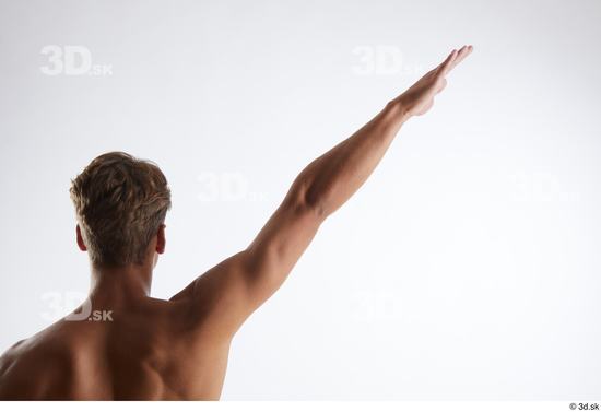 Man White Athletic Male Studio Poses