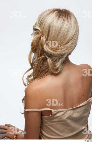 Hair Woman White Slim