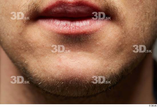 Face Mouth Skin Man White Slim Studio photo references