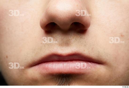 Face Mouth Nose Skin Man White Slim Studio photo references