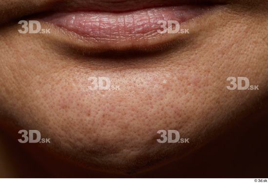 Face Mouth Skin Woman Asian Chubby Wrinkles Studio photo references