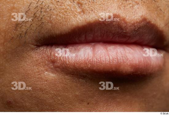 Face Mouth Skin Man Asian Slim Studio photo references