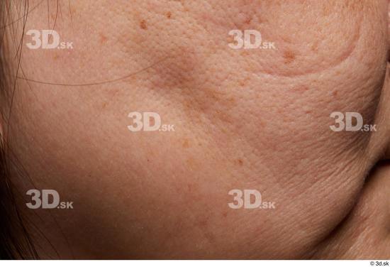 Face Cheek Skin Woman Asian Chubby Wrinkles Studio photo references