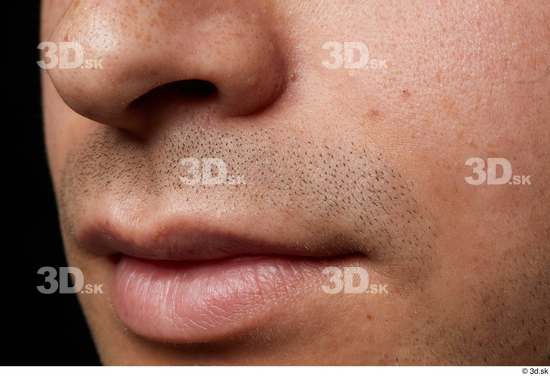 Face Mouth Nose Skin Man Slim Studio photo references