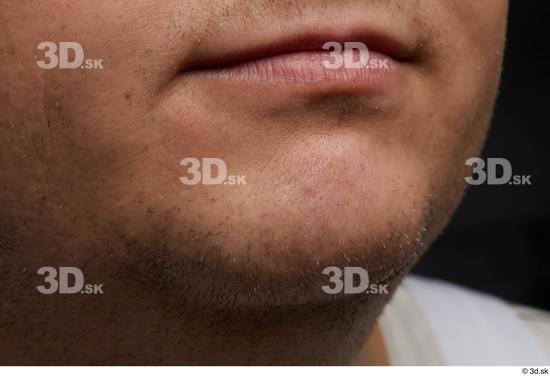 Face Mouth Skin Man White Chubby Studio photo references