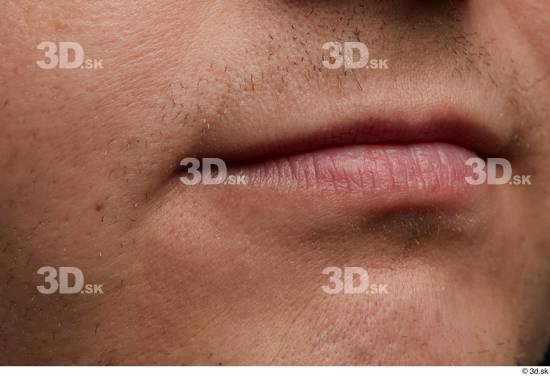 Face Mouth Skin Man White Chubby Studio photo references