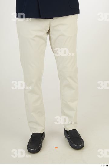 Whole Body Man White Casual Slim Studio photo references