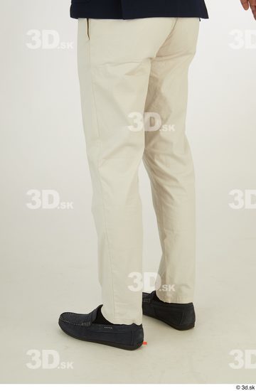 Whole Body Man White Casual Slim Studio photo references