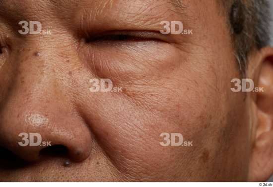 Eye Face Nose Cheek Skin Man Asian Slim Studio photo references