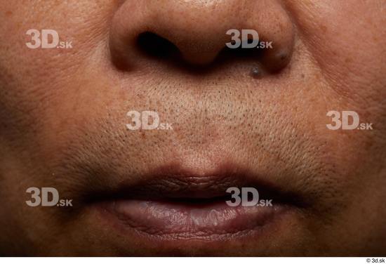 Face Mouth Nose Skin Man Asian Slim Studio photo references